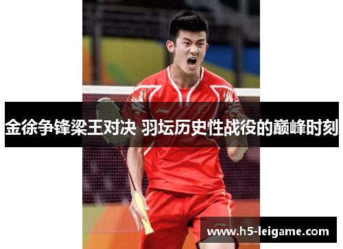 金徐争锋梁王对决 羽坛历史性战役的巅峰时刻 金徐争锋梁王对决 羽坛历史性战役的巅峰时刻