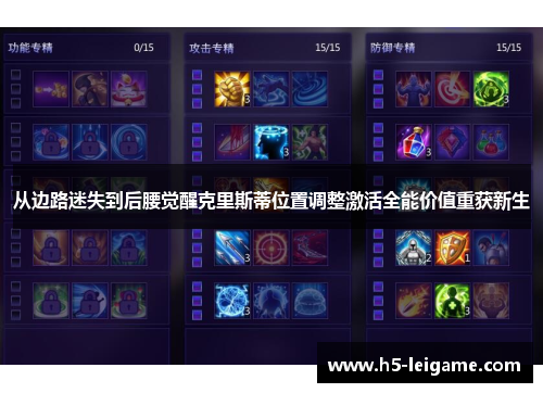 从边路迷失到后腰觉醒克里斯蒂位置调整激活全能价值重获新生